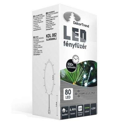 Novogodišnje sijaličice - lampice 80 LED hladno bela KDL 082