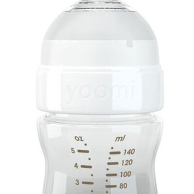 Yoomi set 140 ml flašica i cucla sa malim otvorom Y15B