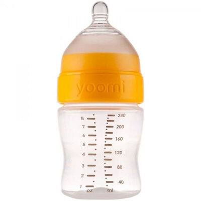 Yoomi set 240 ml flašica i cucla sa malim otvorom Y18B