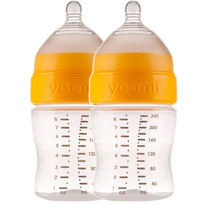 Yoomi set dve flašice po 240 ml i cucle sa malim otvorom Y28B