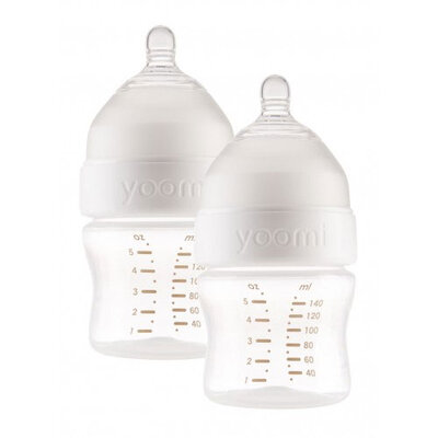 Yoomi set dve flašice po 140 ml i cucle sa malim otvorom Y25B