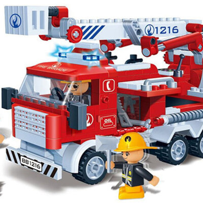 BanBao kocke vatrogasni kamion 8313