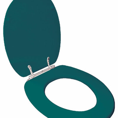 Daska za toalet od medijapana tamno zelena