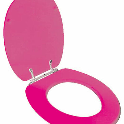 Daska za toalet od medijapana pink