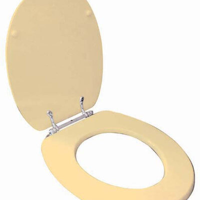 Daska za toalet od medijapana bež