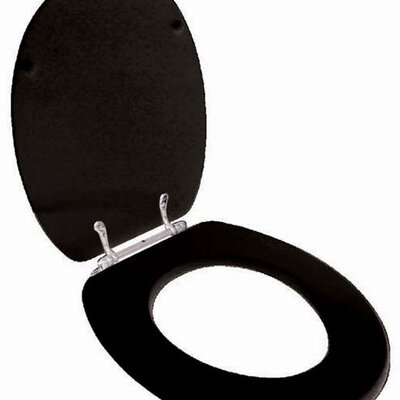 Daska za toalet od medijapana crna