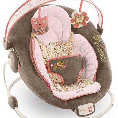 Bright Starts Bebi Ležaljka sa melodijama i vibracijom Comfort & Harmony Cinnabloom