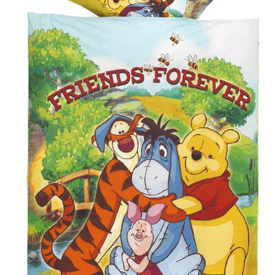 Dečija posteljina Winnie the Pooh Friends forever
