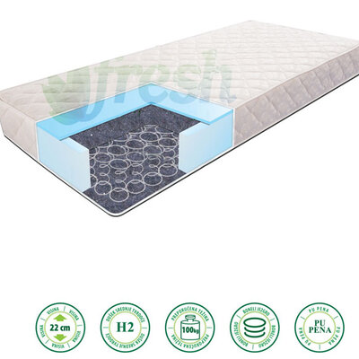 Dušek sa žičanim jezgrom President 22 190x180x22