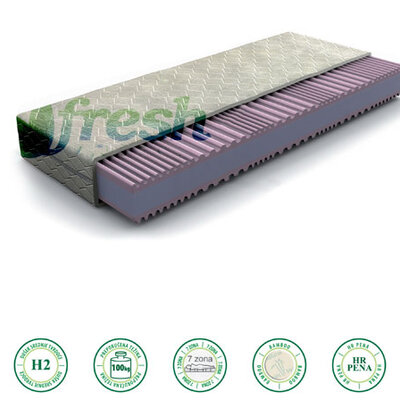 Dušek sa jezgrom od pene Relax 190x100x18