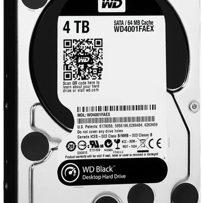 Western Digital Hard Disk Za Desktop Računare 4TB Black WD4001FAEX