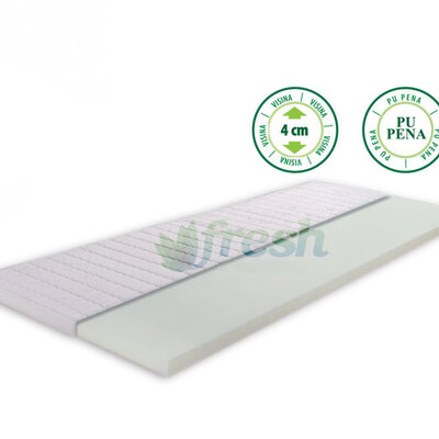 Naddušek Standard od PU pene 190x160x4