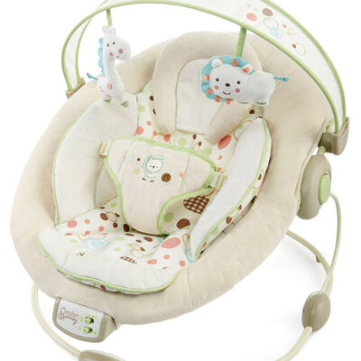 Bright Starts Bebi Ležaljka sa melodijama i vibracijom Comfort &Harmony Sandstone