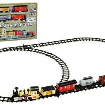 Goldlok voz na baterije Western Express sa 5 vagona 9668E08