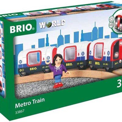 BRIO Igračka Metro voz sa svetlom i zvukom 33867