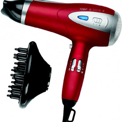 Fen za kosu AEG HTD 5584 crveni sa difuzerom ECO-Save