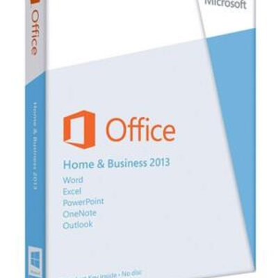 Microsoft Office Home and Business 2013 32/64 Eng DVD FPP 