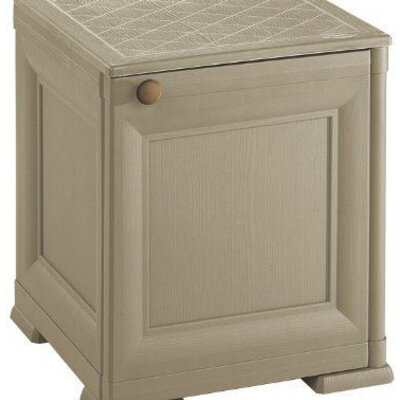 PVC Noćni Ormarić Colonnina Sivi 8085562908