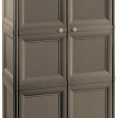 PVC Dvokrilni Orman Armadio Tamno Sivi 8085551909