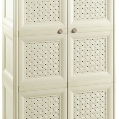 PVC Dvokrilni Orman Armadio R Bež 8085552210