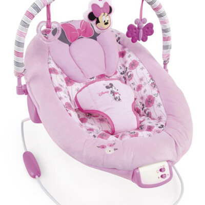 DisneyBaby by Bright Starts Ležaljka sa muzikom i vibracijom Disney Minnie