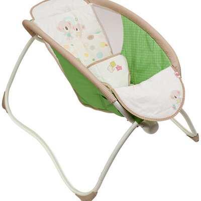 Bright Starts Kolevka - ležaljka za bebu zelena