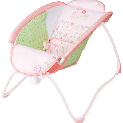 Bright Starts Kolevka - ležaljka za bebe roze