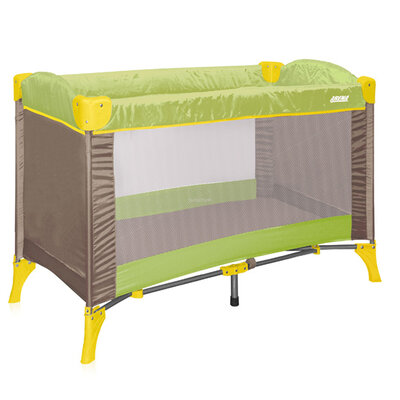 Bertoni Krevetac za bebe Arena1 Green&Beige Puppies 10080111406