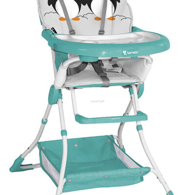 Bertoni Visoka stolica za bebe Bravo Grey&Green Igloo 10100061403