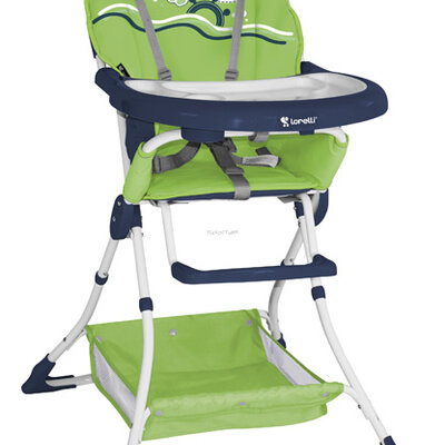 Bertoni Visoka stolica za bebe Bravo Green Captain Bear 10100061407