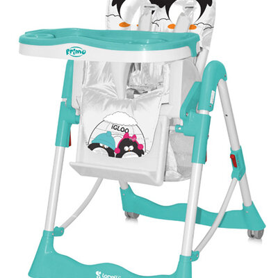 Bertoni Stolica za hranjenje beba Primo Grey&Green Igloo 10100051403