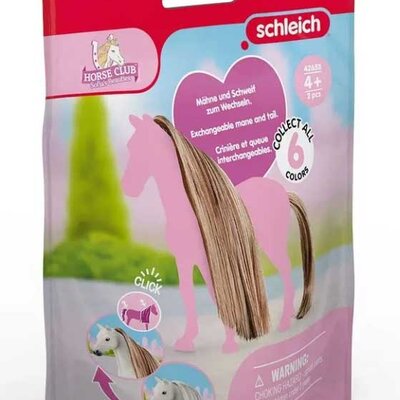 Schleich® Horse Club figure - Konji za ulepšavanje - Zlatno smeđa griva i rep za konja 42653