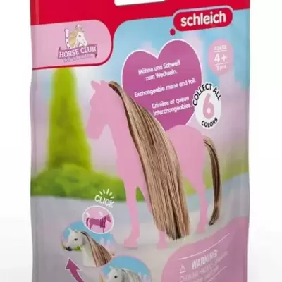 Schleich® Horse Club figure - Konji za ulepšavanje - Zlatno smeđa griva i rep za konja 42653