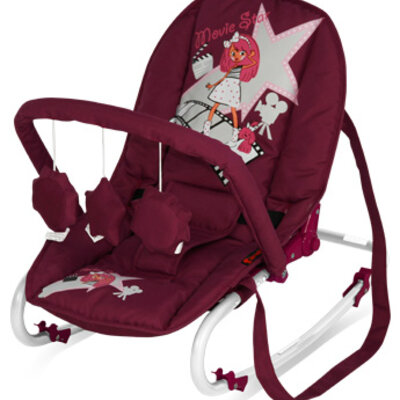 Bertoni Ležaljka za bebu Top Relax Pink Movie Star 10110021341