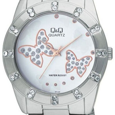 Q&Q ženski ručni sat sa čeličnom narukvicom GP11-201Y