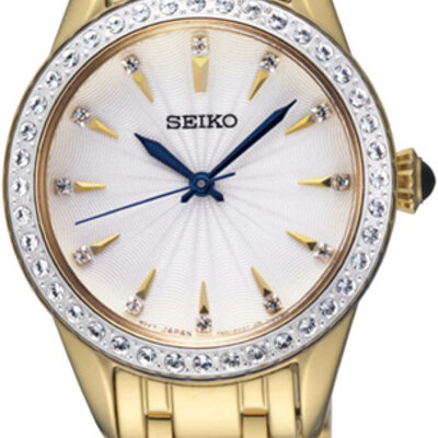 Seiko ženski ručni sat sa čeličnom narukvicom SRZ386