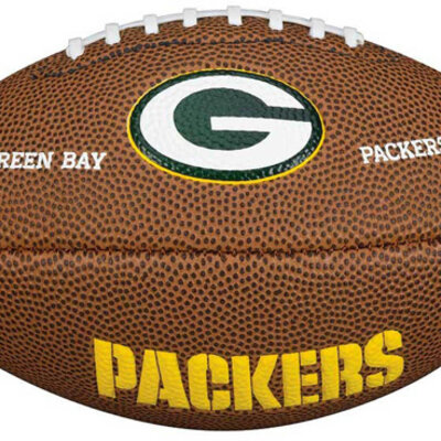Wilson mini lopta za američki fudbal NFL Mini Green Bay Packers WTF1533XBGB