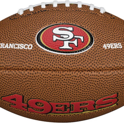 Wilson mini lopta za američki fudbal NFL Mini San Francisco 49ers WTF1533XBSF