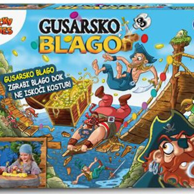 Društvena igra - gusarsko blago