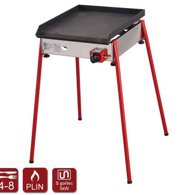 Plinski roštilj Gorenc Tradicija 40 sa gvozdenom pločom i nogarima
