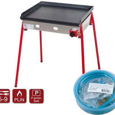 Plinski roštilj Gorenc Classic 51 sa nogarima i priključnim setom