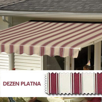 Tenda za zid ili plafon 350x250cm Homey stripes