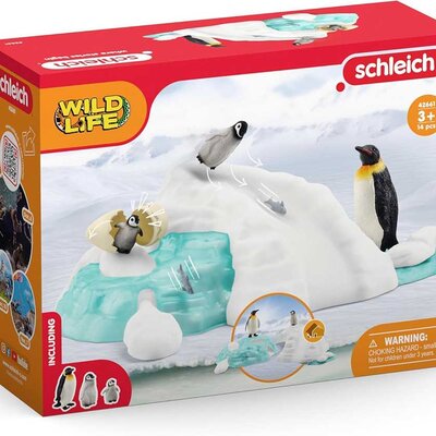 Schleich® Figure Divlje životinje Porodica kraljevskih pingvina se zabavlja 42661