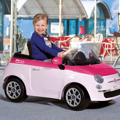 Peg Perego Kabriolet na akumulator Fiat 500 pink IGED1162