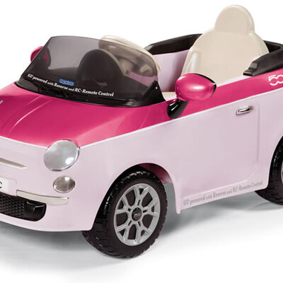 Peg Perego Kabriolet na akumulator sa daljinskim Fiat 500 pink IGED1164 P75061164