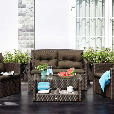 Baštenska garnitura Gordex sa jastucima