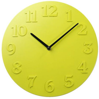 Zidni sat Plato 30cm limeta