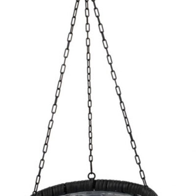 Viseća saksija Flop Ø30×V18 crna