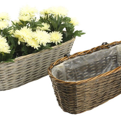 Balkonska saksija Ergon siva