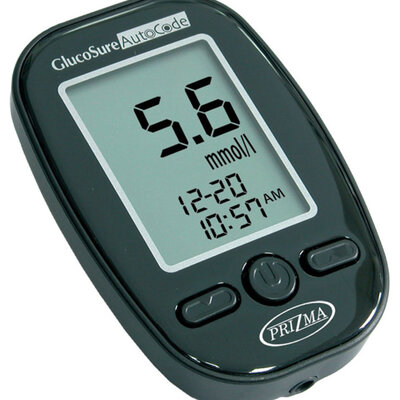 Aparat za određivanje koncentracije šećera u krvi GlucoSure AutoCode sa 25 trakica